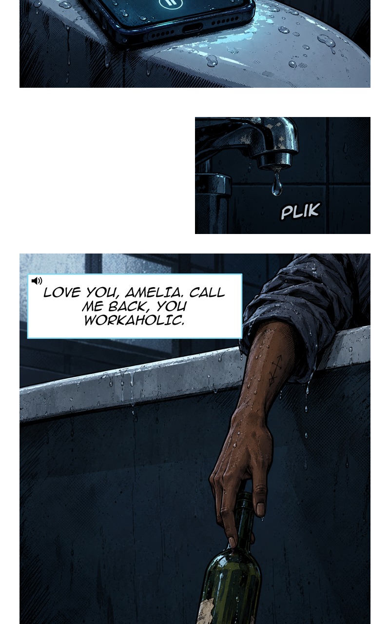 A panel from Episode 1 of the comic
