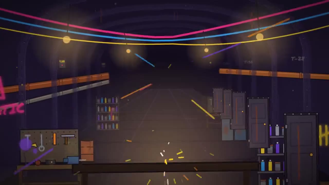 Still from the Abajo music video
